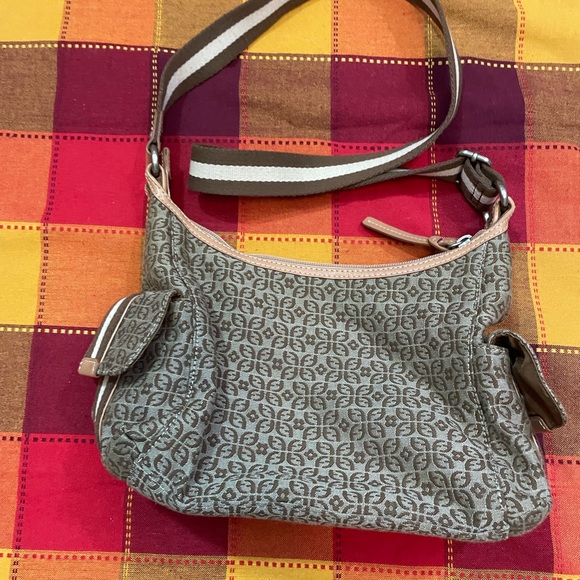 Fossil canvas Crossbody Bag - Picture 3 of 11